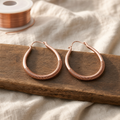 Boucles d'Oreilles Ruisseau | Cuivre