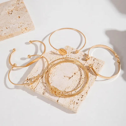 Parure Bracelets Nœuds Élégants | Or