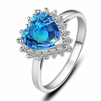 Parure Saphira Vale | Or Blanc