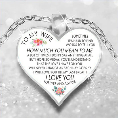 Collier Souvenir Mots du Cœur