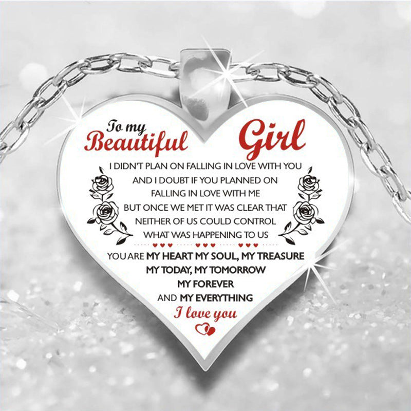 Collier Souvenir Mots du Cœur