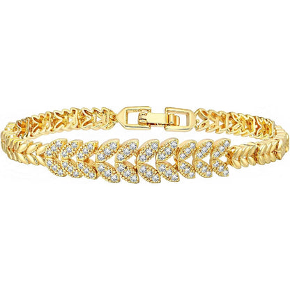 Bracelet Tennis Everleaf | Or