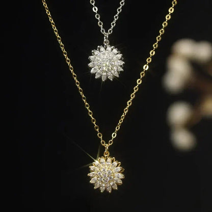 Collier Fortuna Stellaris | Or Blanc