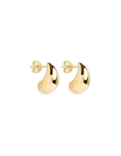 Boucles d'Oreilles Pendantes Mato | Or Blanc