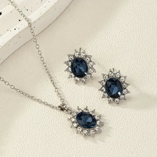 Parure Bijoux Katya Azuryn | Or Blanc