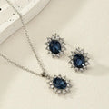 Parure Bijoux Katya Azuryn | Or Blanc