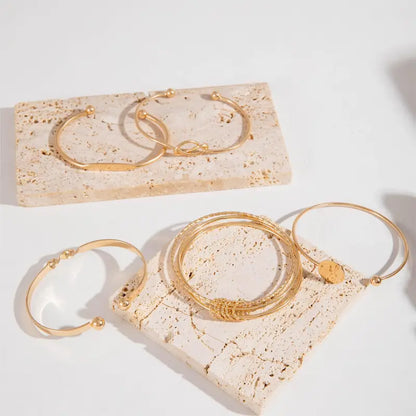Parure Bracelets Nœuds Élégants | Or