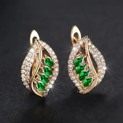 Boucles d'Oreilles Isola Verdancia | Or