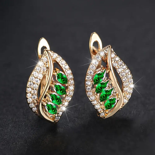 Boucles d'Oreilles Isola Verdancia | Or