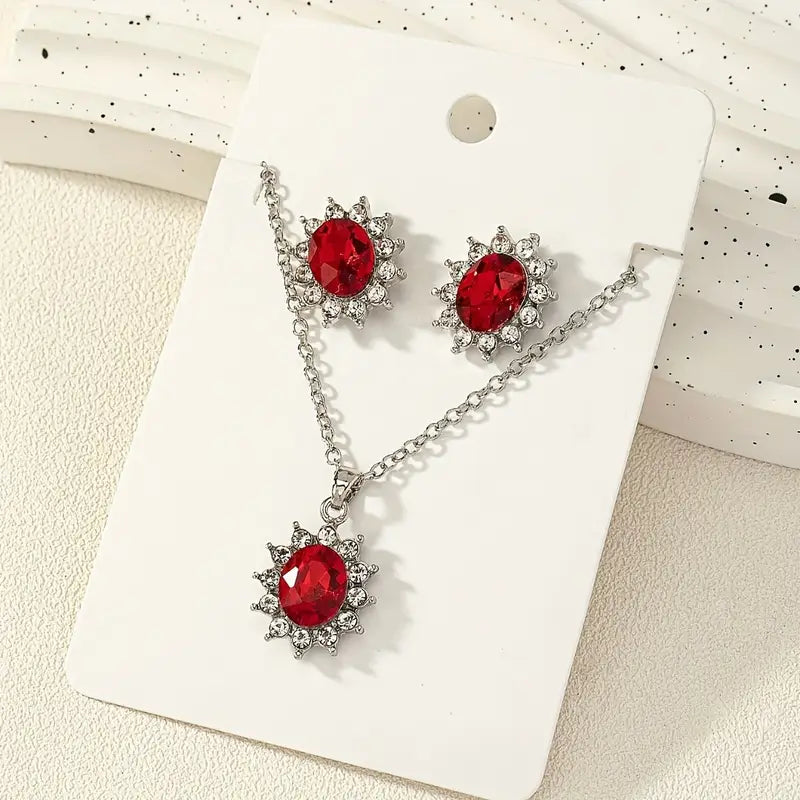 Parure Bijoux Katya Ruberyn | Or Blanc