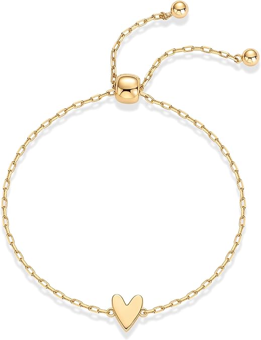 Bracelet Cœur Rayonnant | Or