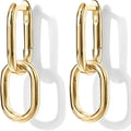 Créoles Maille Pendante | Or