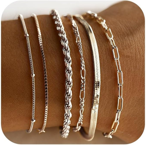Parure Bracelets Isabella Vernetta | Or Blanc