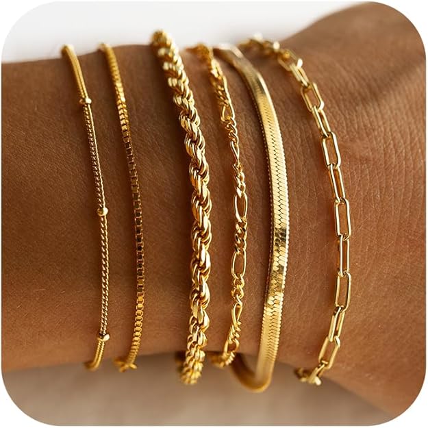 Parure Bracelets Isabella Vernetta | Or Blanc