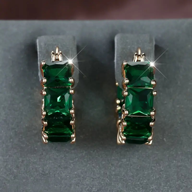 Boucles d'Oreilles Rowena Emeris | Or