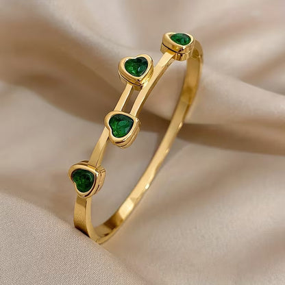 Bracelet Cœur Verde | Or