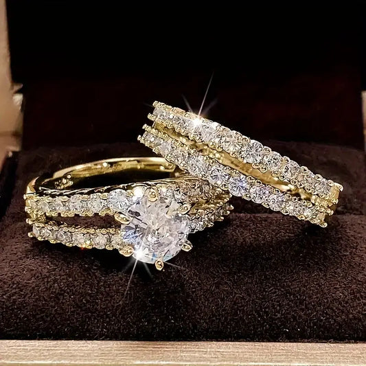 Parure Bagues Éclat Éternel | Or