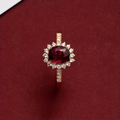 Bague Impératrice Rouge | Or