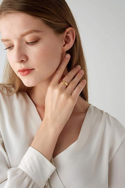 Bague Anneau Promesse | Or