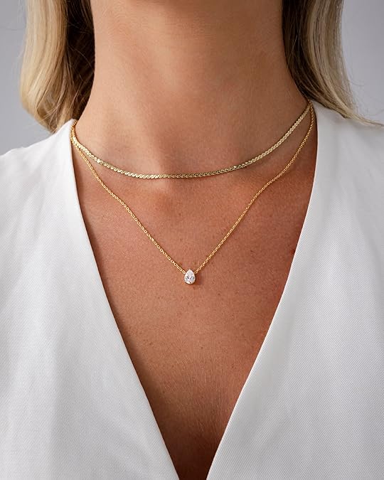 Collier Multicouches Halo | Or