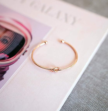 Bracelet Nœud Amour Infini | Or