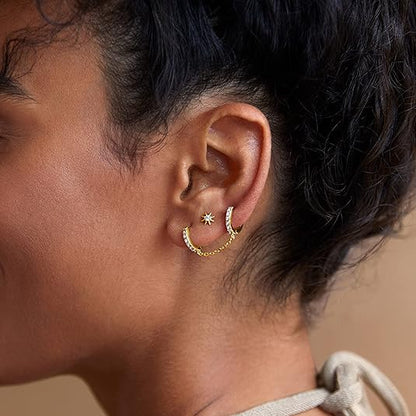 Boucles d'Oreilles Éclat Solaire | Or