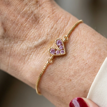 Bracelet Amour Blush | Or