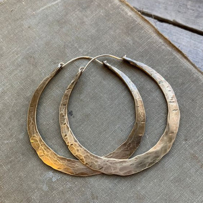 Boucles d'Oreilles Anneau Antique
