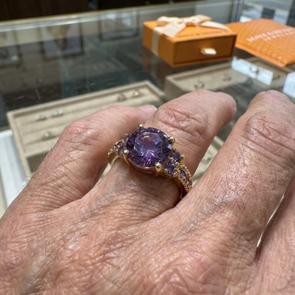 Bague Celia Virelyn | Or Rose