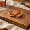 Boucles d'Oreilles Vallon | Cuivre