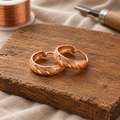 Boucles d'Oreilles Val | Cuivre