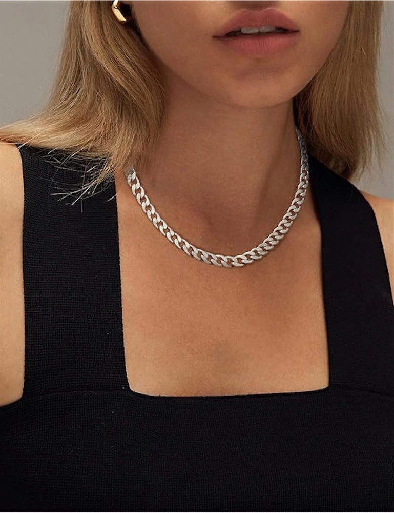 Collier Maille Cubaine Épaisse | Or