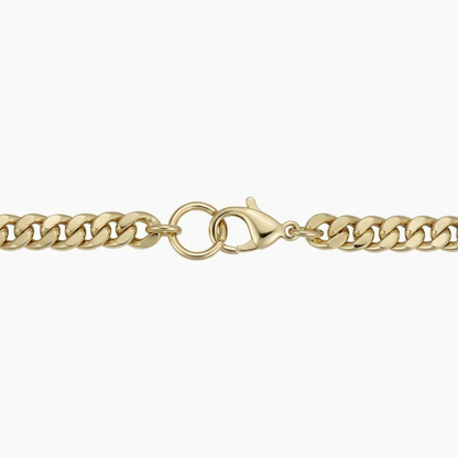 Bracelet Maille Cubaine Vintage | Or