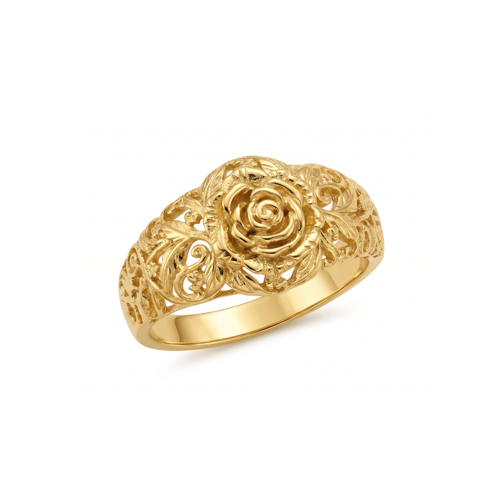 Bague Floraison Dorée | Or