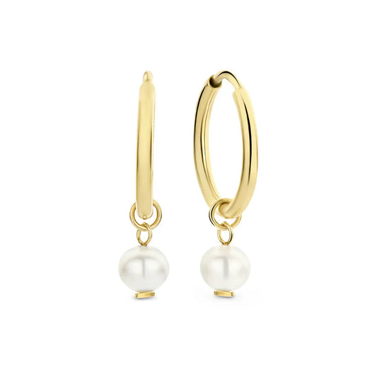 Boucles d'Oreilles Crête Delia | Or