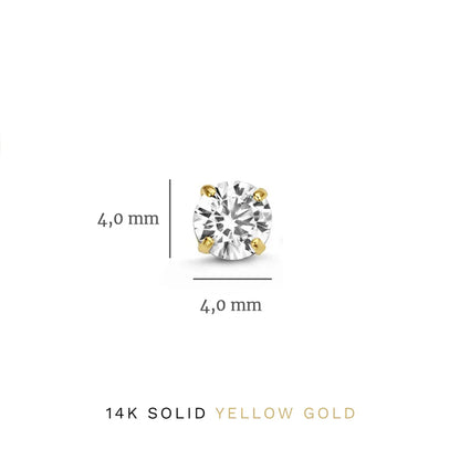 Parure Boucles d'Oreilles Pierre Dara Brillane | Or