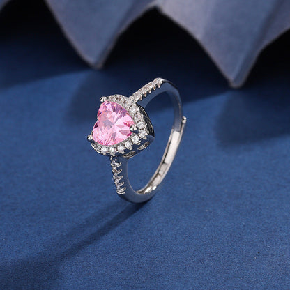 Parure Juliette Amour | Or Blanc