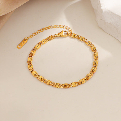 Bracelet Chaîne Tressée Nusa | Or