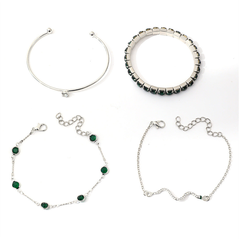 Parure de Bracelets Sorina Feldwyn | Or Blanc