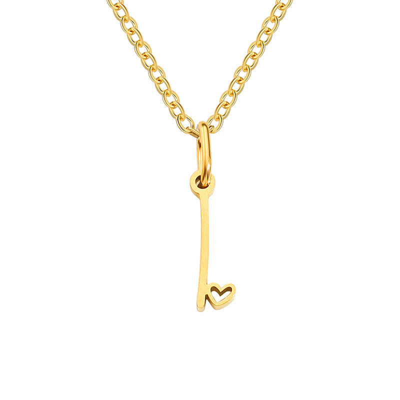 Collier Initiales Cœur | Or