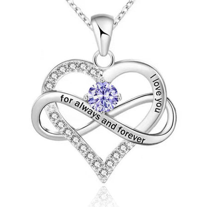 Collier Pierre de Naissance Pour Toujours et À Jamais