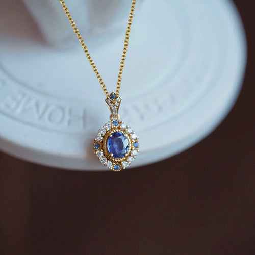 Collier Pendentif Royale Céleste | Or