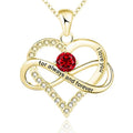 Collier Pierre de Naissance Pour Toujours et À Jamais