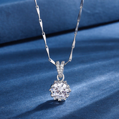 Parure Aria Flocon de Neige | Or Blanc