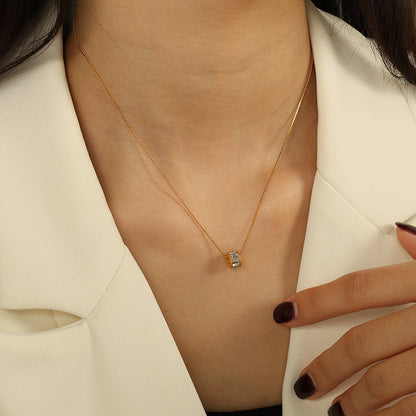 Collier Baril Poli Elyna | Or