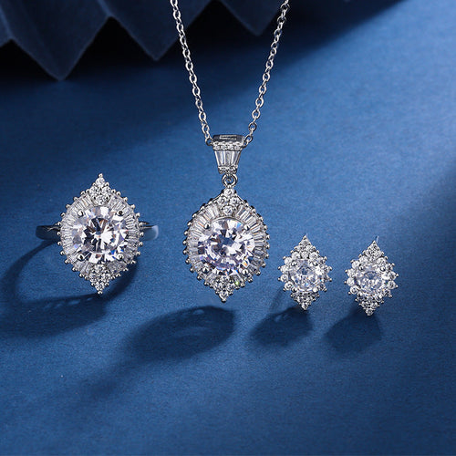 Parure Aria Gaze | Or Blanc
