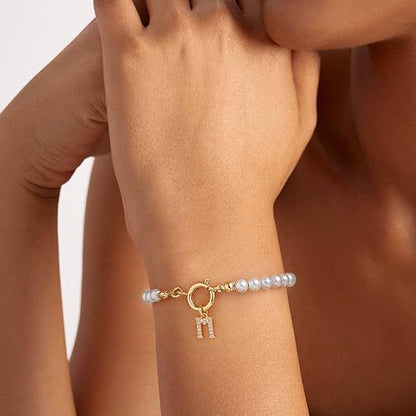 Bracelet Lettre Auden Clé | Or