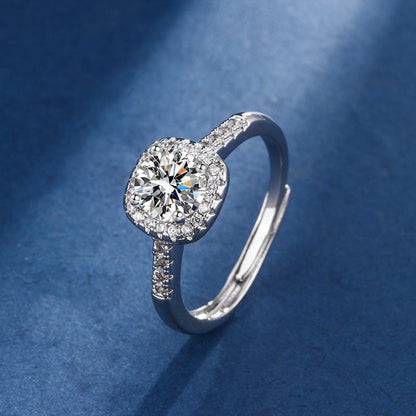 Parure Carré Radiant Aria | Or Blanc
