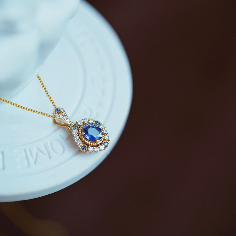 Collier Pendentif Royale Céleste | Or