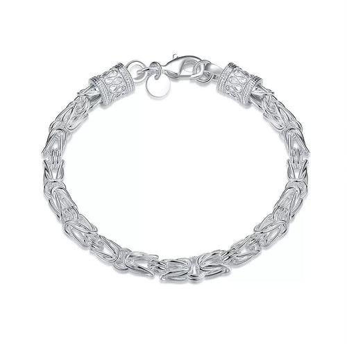 Bracelet Tressage Royal Maximus | Or Blanc